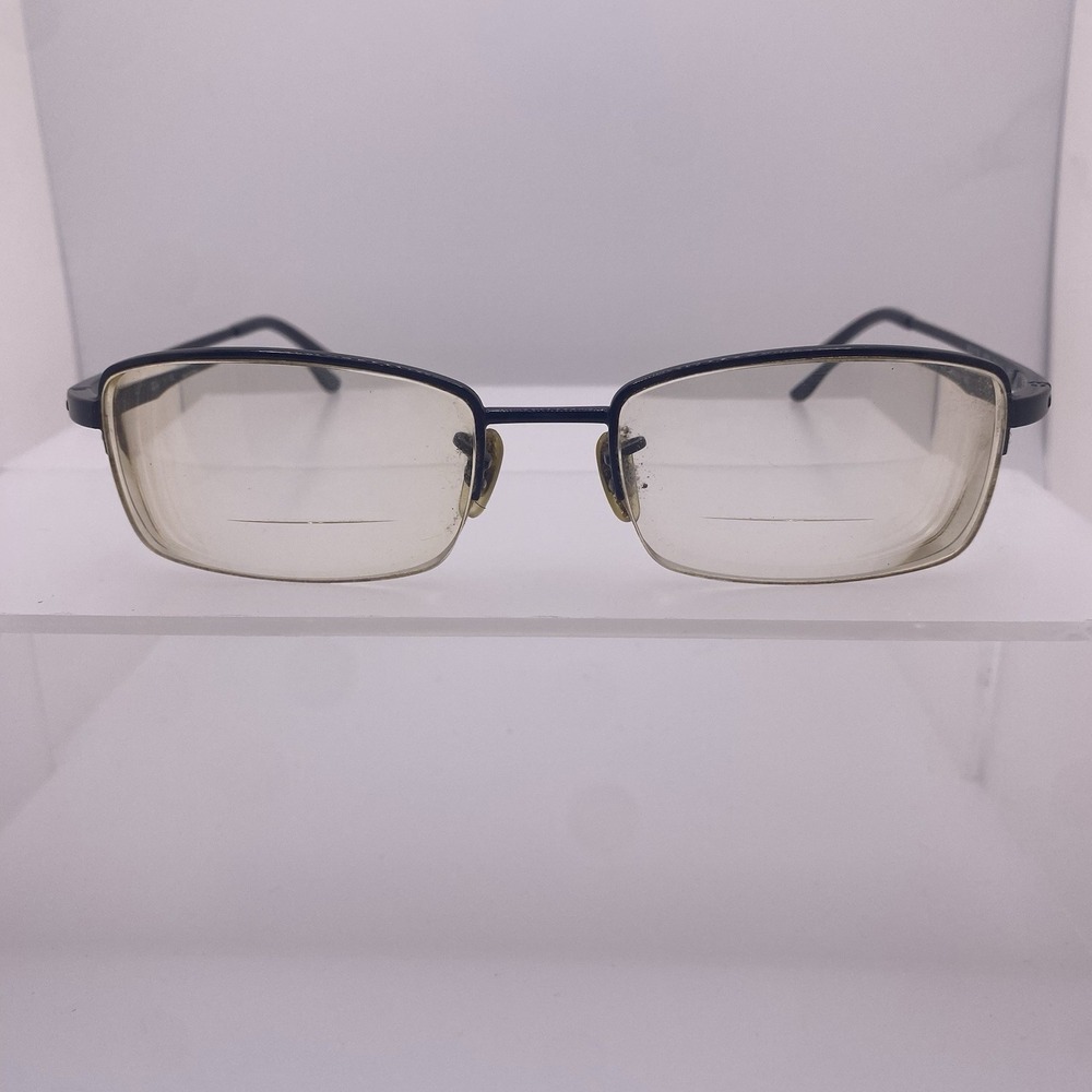 Ray-Ban Eyeglasses FRAMES ONLY RB 6178 53-19-145 Black 498 Half Rim
